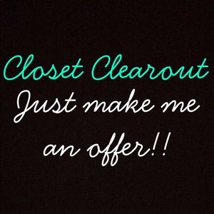 Just make an offer!! I need all of my stuff gone!